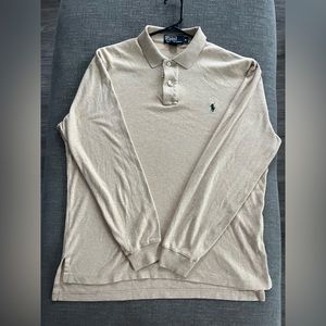Polo Ralph Lauren Icon logo slim fit long sleeve